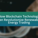 How Blockchain Technology Can Revolutionize Renewable Energy Trading