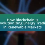 How Blockchain is Revolutionizing Energy Trading in Renewable Markets