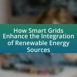 How Smart Grids Enhance the Integration of Renewable Energy Sources