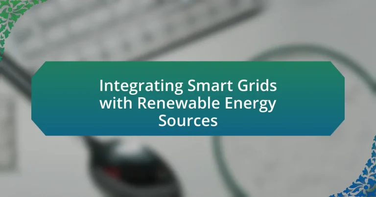 Integrating Smart Grids with Renewable Energy Sources