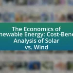 The Economics of Renewable Energy: Cost-Benefit Analysis of Solar vs. Wind