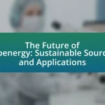 The Future of Bioenergy: Sustainable Sources and Applications