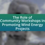 The Role of Community Workshops in Promoting Wind Energy Projects