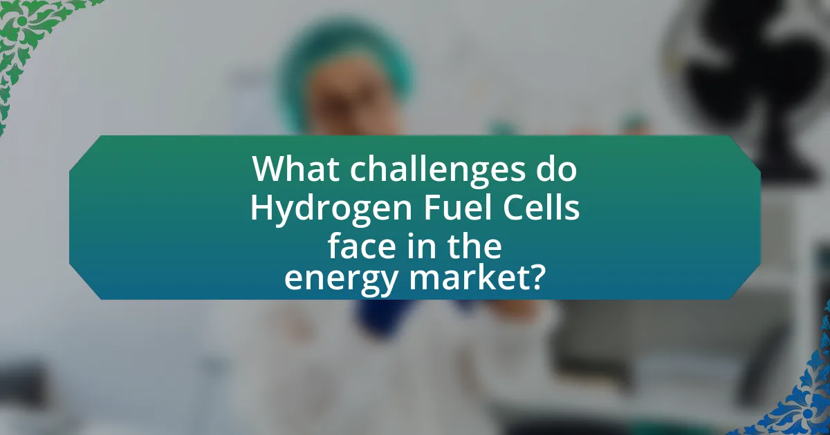 What challenges do Hydrogen Fuel Cells face in the energy market?